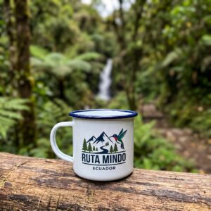 taza enlozada para camping ruta mindo